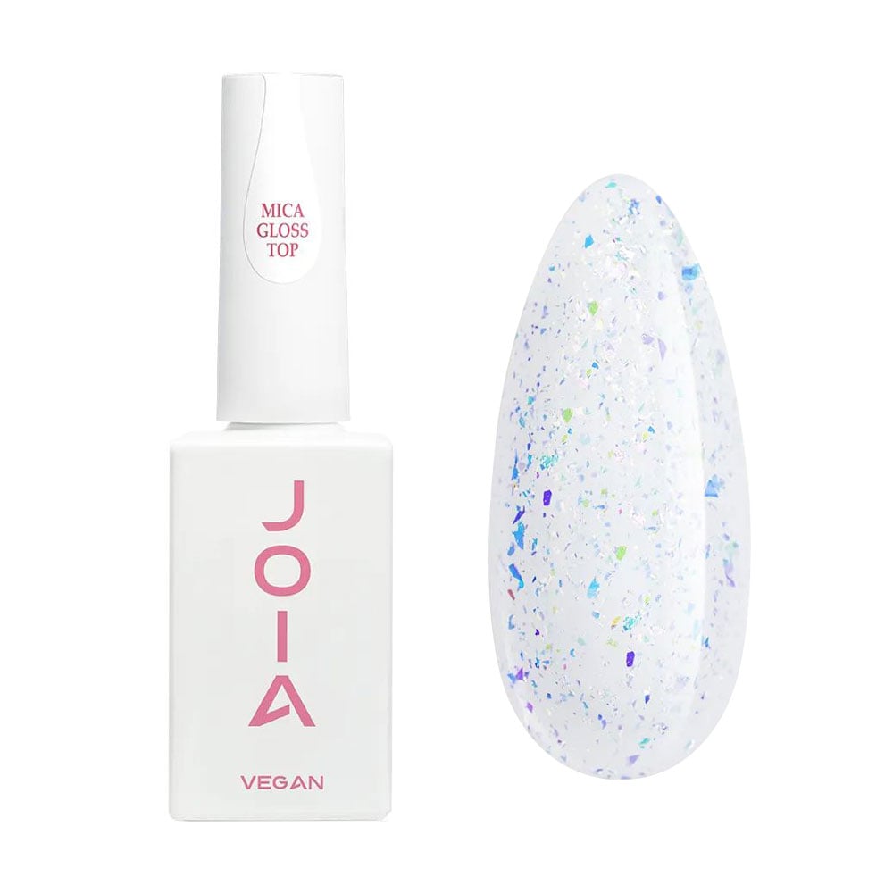Топ для гель-лаку JOIA vegan Mica Gloss Top, 15 мл